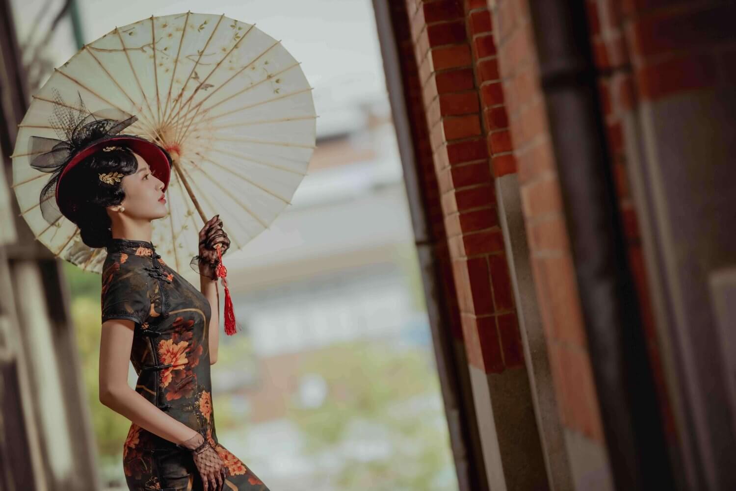 旗袍拍攝的第2張圖片